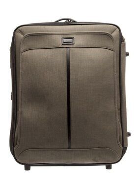 Hartmann Authentic Taupe Gray Beige Black Suitcase Luggage